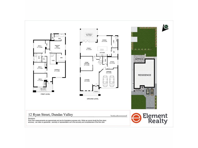 12 Ryan Street, Dundas Valley NSW 2117 Floorplan