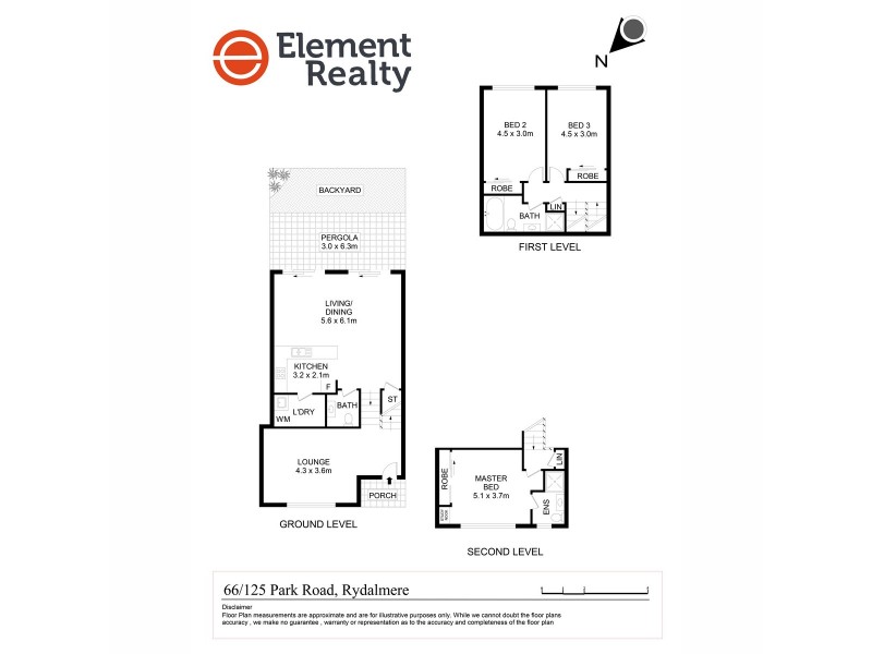 66/125 Park Road, Rydalmere NSW 2116 Floorplan