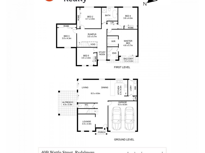 40B Wattle Street, Rydalmere NSW 2116 Floorplan