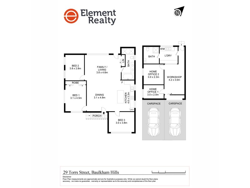 29 Torrs Street, Baulkham Hills NSW 2153 Floorplan