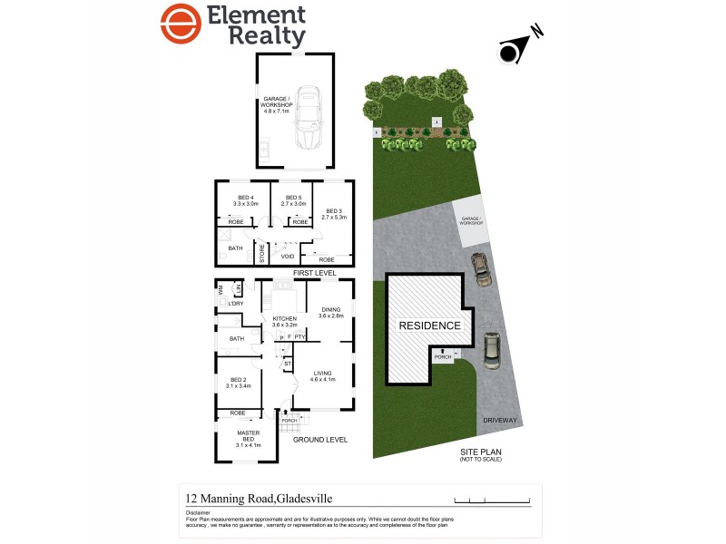 12 Manning Road, Gladesville NSW 2111 Floorplan
