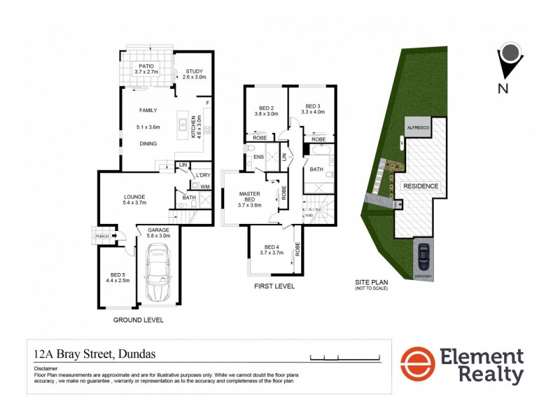 12a Bray Street, Dundas NSW 2117 Floorplan