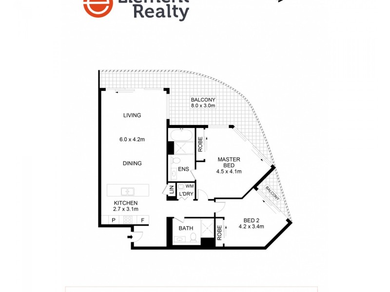 1307/81 Harbour Street, Haymarket NSW 2000 Floorplan