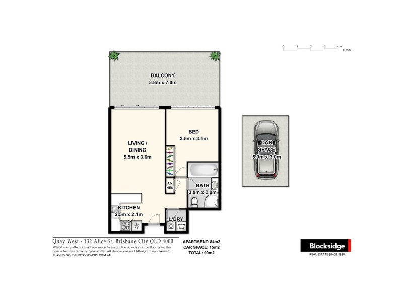 132 Alice Street, Brisbane City QLD 4000 Floorplan