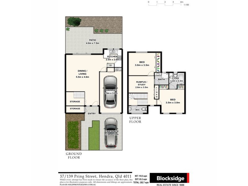 57/139 Pring Street, Hendra QLD 4011 Floorplan