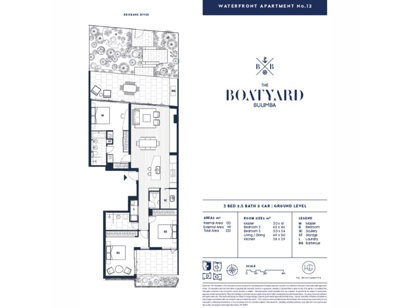 12/21 Byron Street, Bulimba QLD 4171 Floorplan