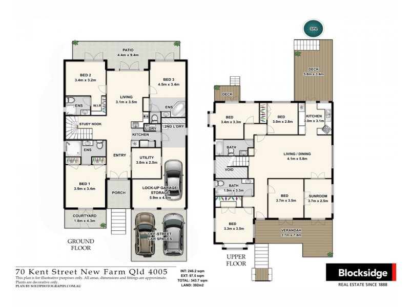 70 Kent Street, New Farm QLD 4005 Floorplan