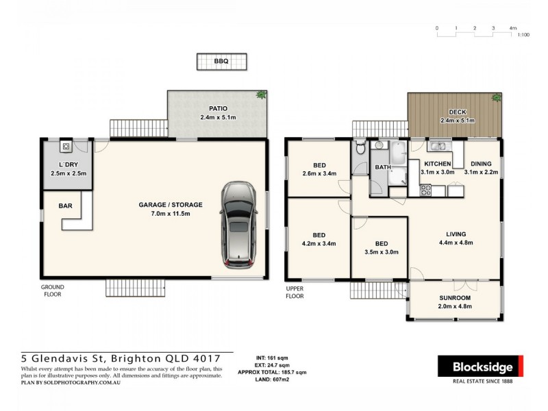 5 Glendavis Street, Brighton QLD 4017 Floorplan