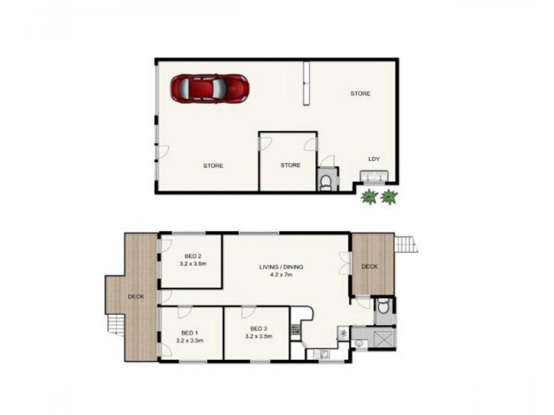 56 Princess Street, Petrie Terrace QLD 4000 Floorplan