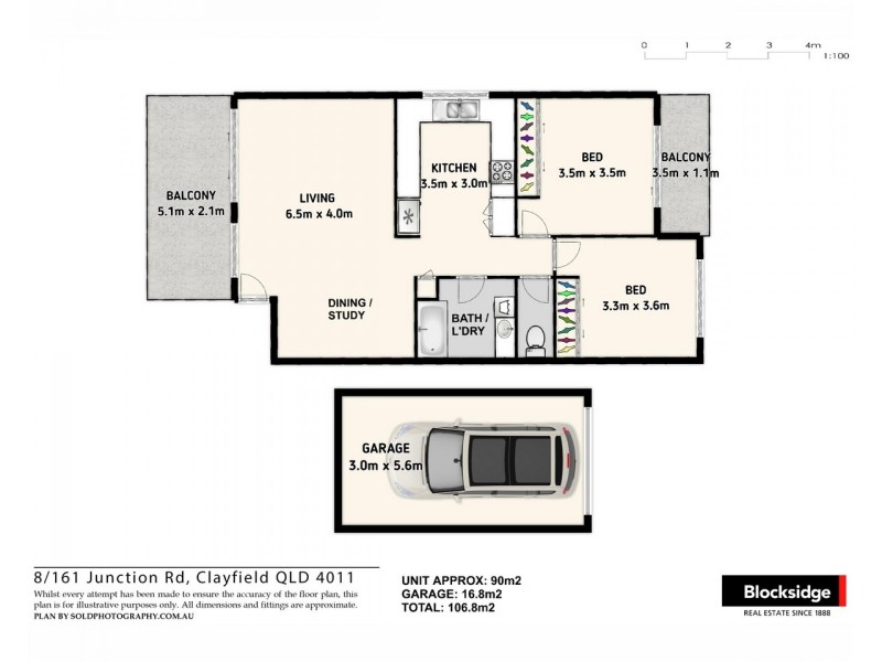 8/161 Junction Road, Clayfield QLD 4011 Floorplan
