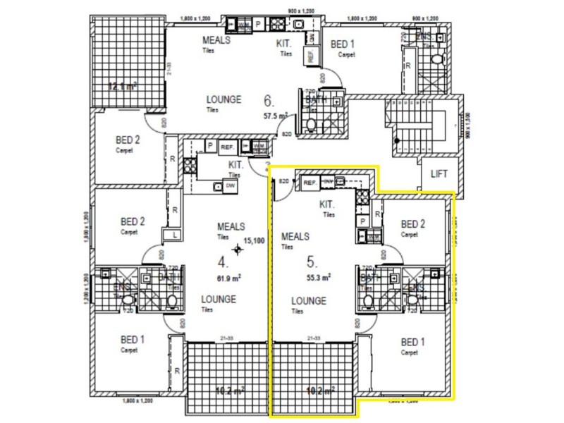 5/29 Ortive Street, Yeronga QLD 4104 Floorplan