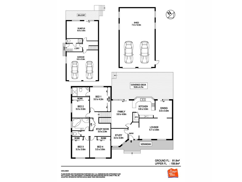 18 Siren Road, Port Macquarie NSW 2444 Floorplan