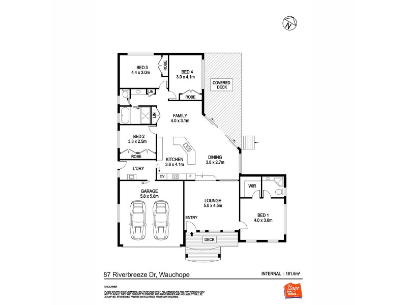 87 Riverbreeze Drive, Wauchope NSW 2446 Floorplan