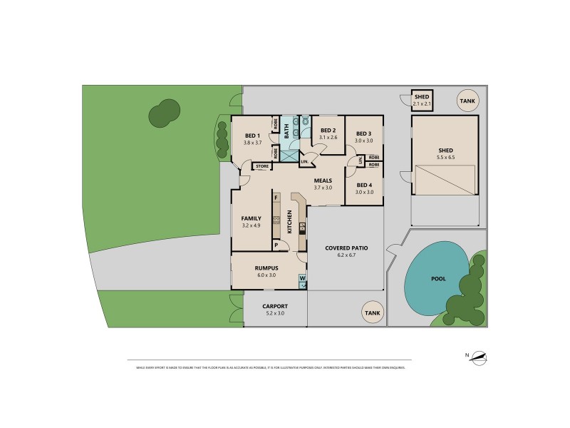 45 Lavender Court, Bray Park QLD 4500 Floorplan