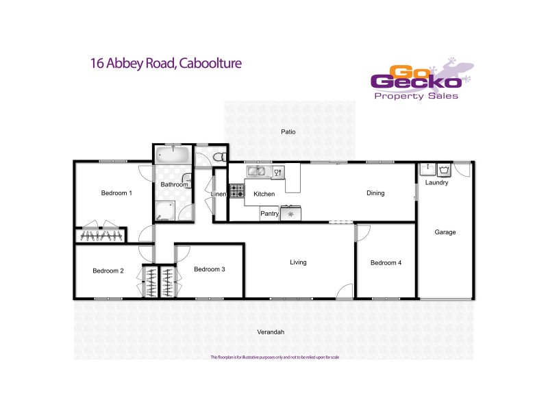 16 Abbey Road, Caboolture QLD 4510 Floorplan