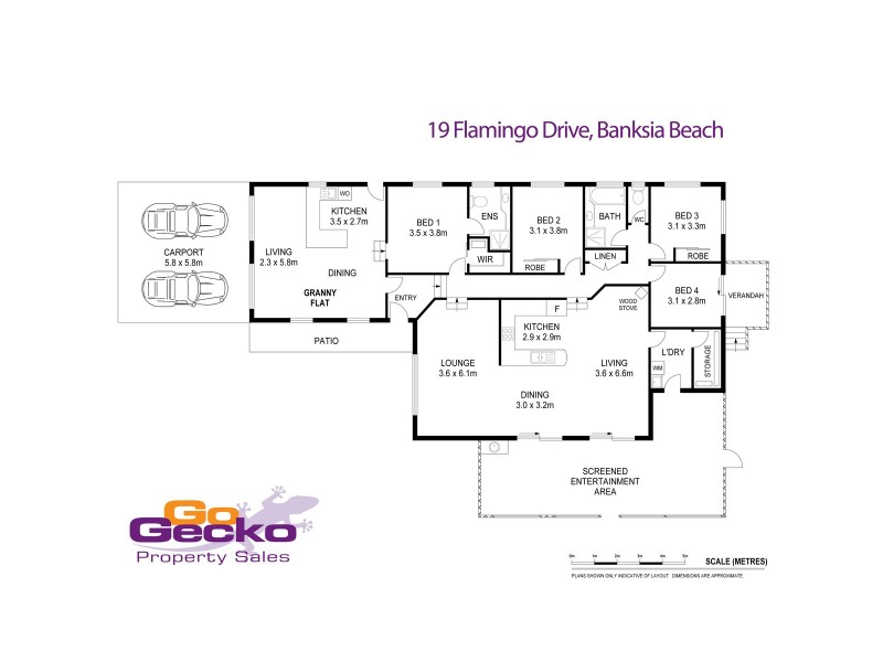 19 Flamingo Drive, Banksia Beach QLD 4507 Floorplan