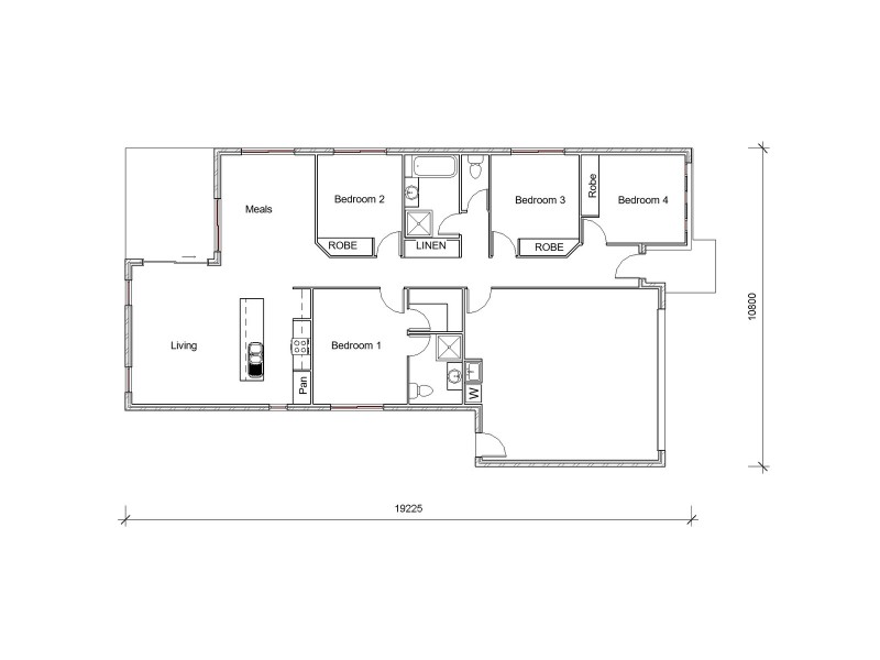 11 Fernleaf Court, Caboolture QLD 4510 Floorplan