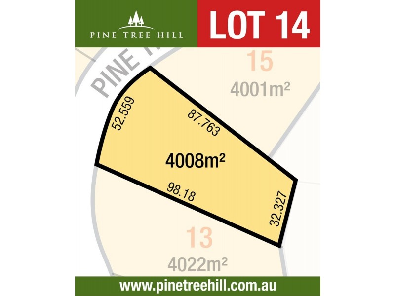 Lot Lot 14, 10 Pine Tree Drive, Kilcoy QLD 4515