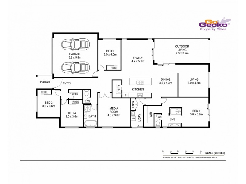 16 Elanus Crt, Banksia Beach QLD 4507 Floorplan
