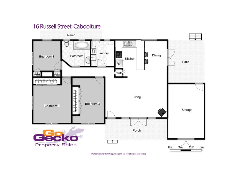 16 Russell Street, Caboolture QLD 4510 Floorplan