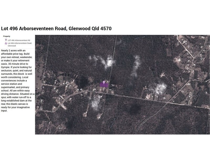 Lot 496, Lot 496 Arborseventeen Road, Glenwood QLD 4570