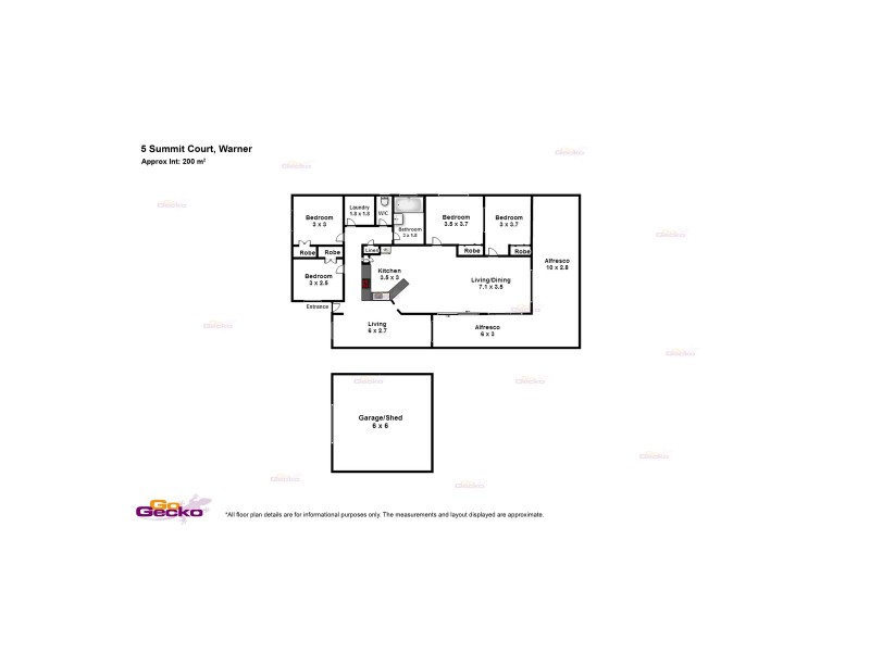 5 Summit Court, Warner QLD 4500 Floorplan