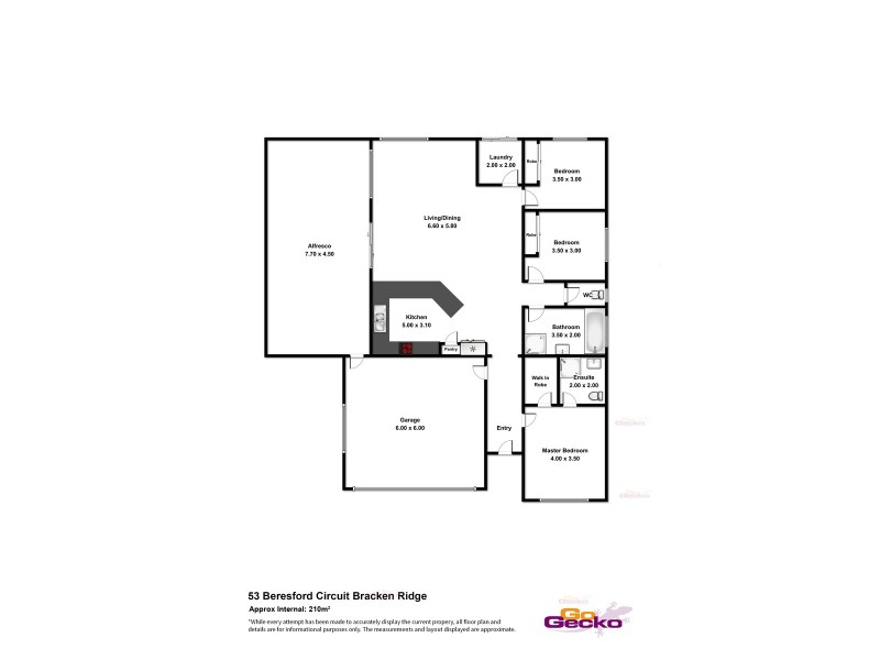 53 Beresford Circuit, Bracken Ridge QLD 4017 Floorplan