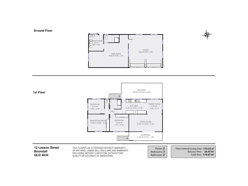 12 Leeson Street, Boondall QLD 4034 Floorplan
