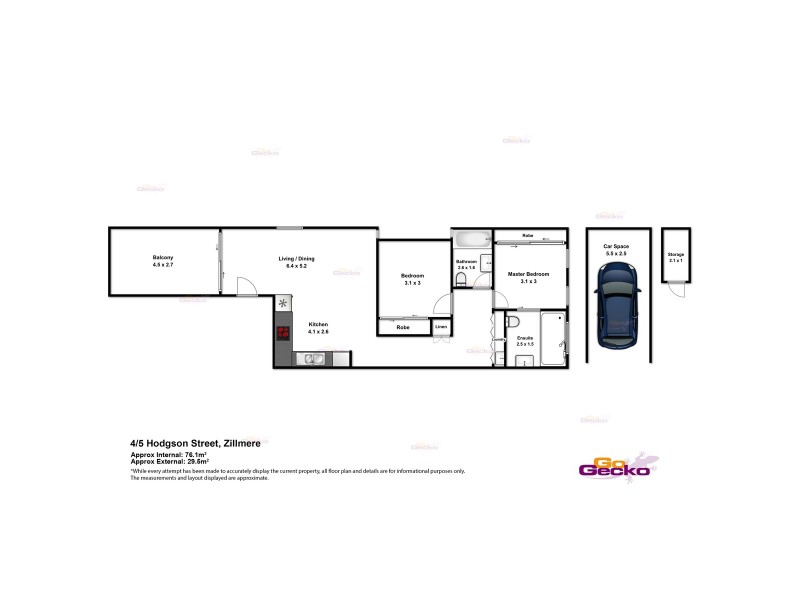 4/5 Hodgson Street, Zillmere QLD 4034 Floorplan
