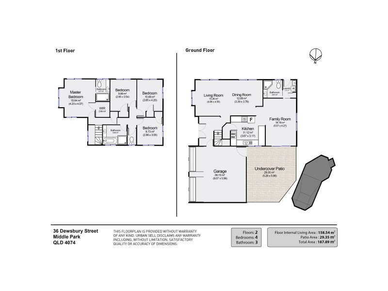 36 Dewsbury Street, Middle Park QLD 4074 Floorplan