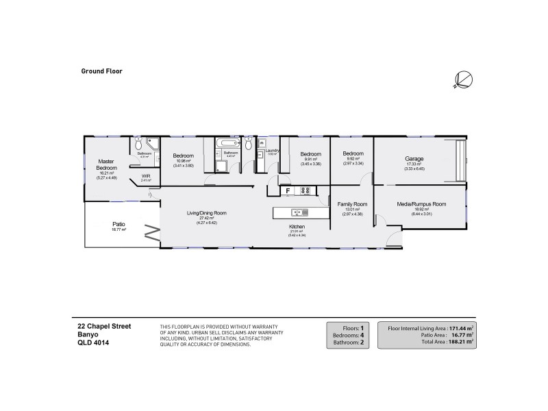 22 Chapel Street, Banyo QLD 4014 Floorplan