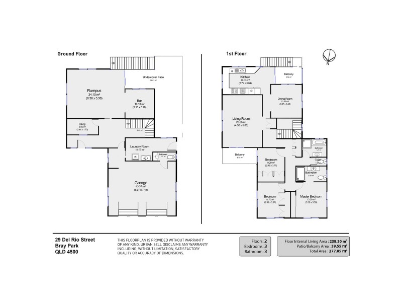 29 Del Rio Street, Bray Park QLD 4500 Floorplan