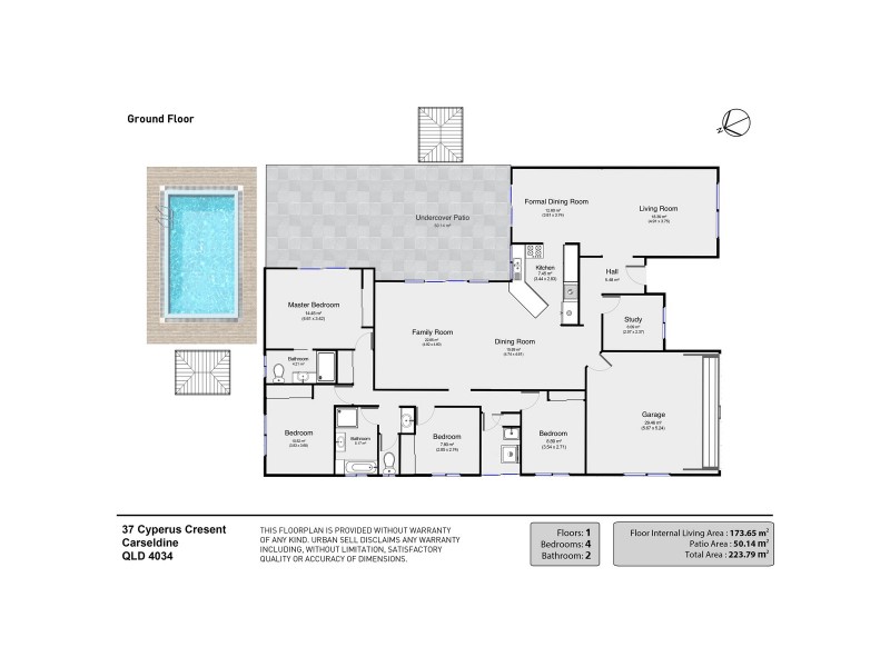 37 Cyperus Crescent, Carseldine QLD 4034 Floorplan