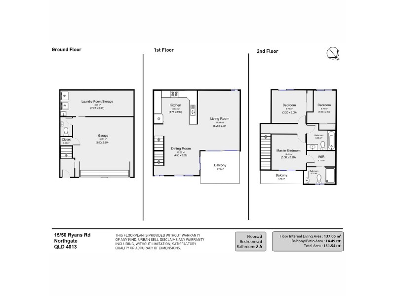 15/50 Ryans Road, Northgate QLD 4013 Floorplan