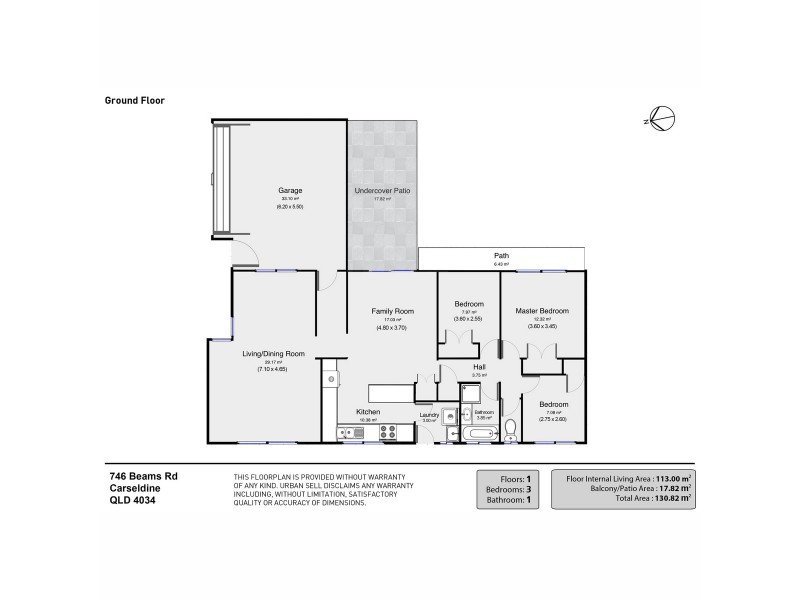 746 Beams Road, Carseldine QLD 4034 Floorplan