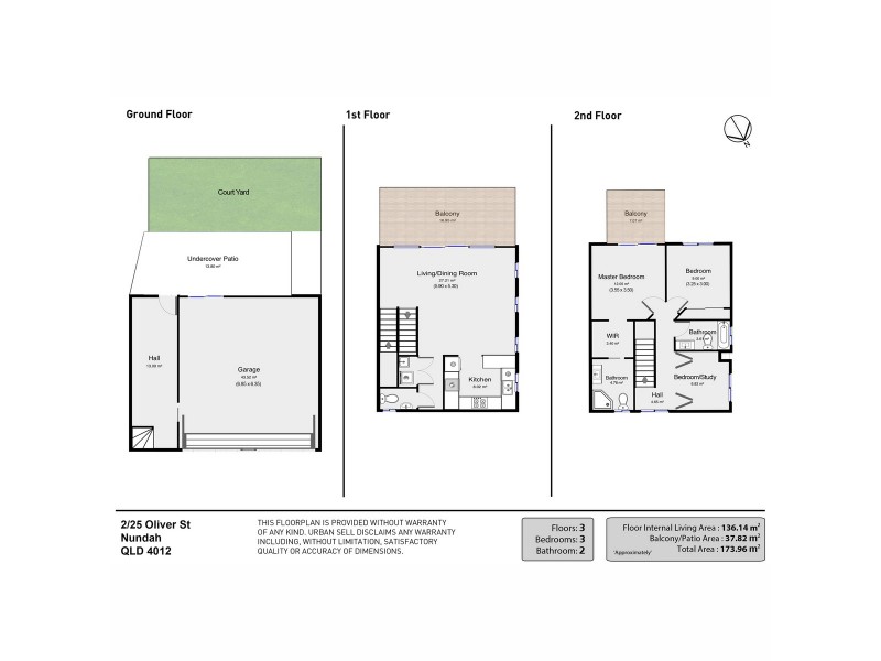 2/25 Oliver Street, Nundah QLD 4012 Floorplan