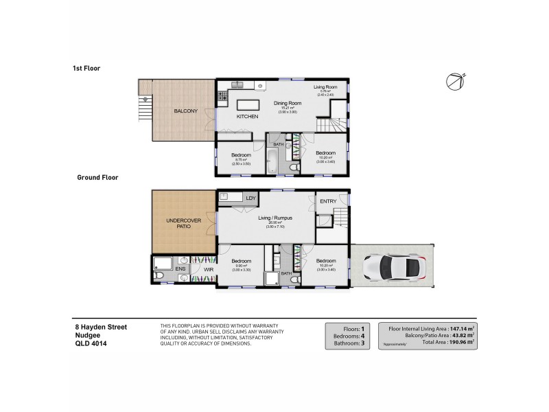 8 Hayden Street, Nudgee QLD 4014 Floorplan