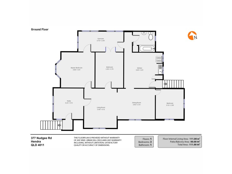 377 Nudgee Road, Hendra QLD 4011 Floorplan