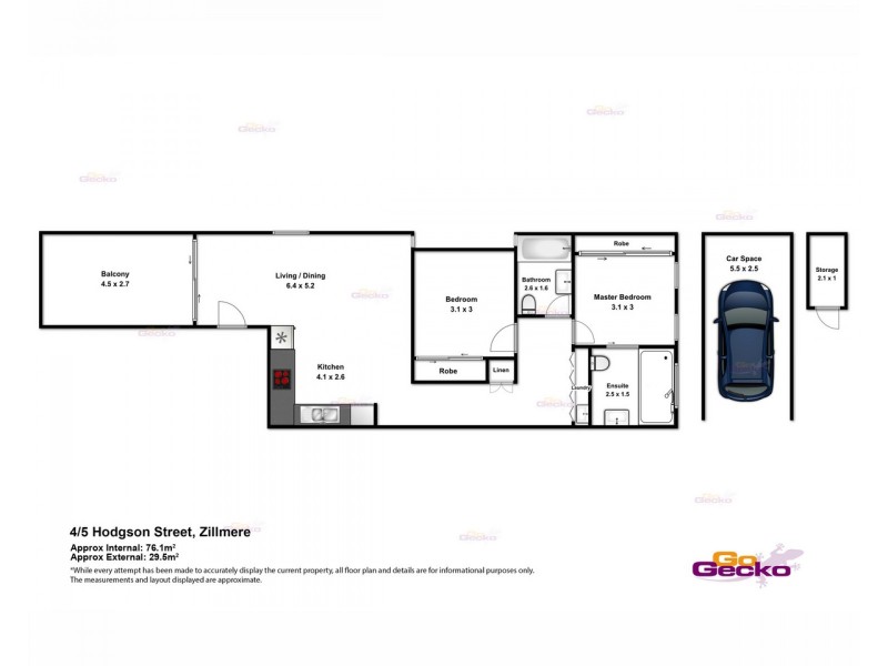 4/5 Hodgson Street, Zillmere QLD 4034 Floorplan
