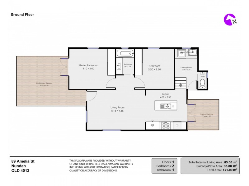 89 Amelia Street, Nundah QLD 4012 Floorplan