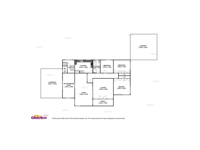 1 Strathdale Street, Aspley QLD 4034 Floorplan