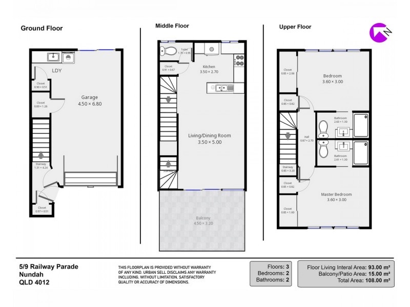 5/9 Railway Parade, Nundah QLD 4012 Floorplan