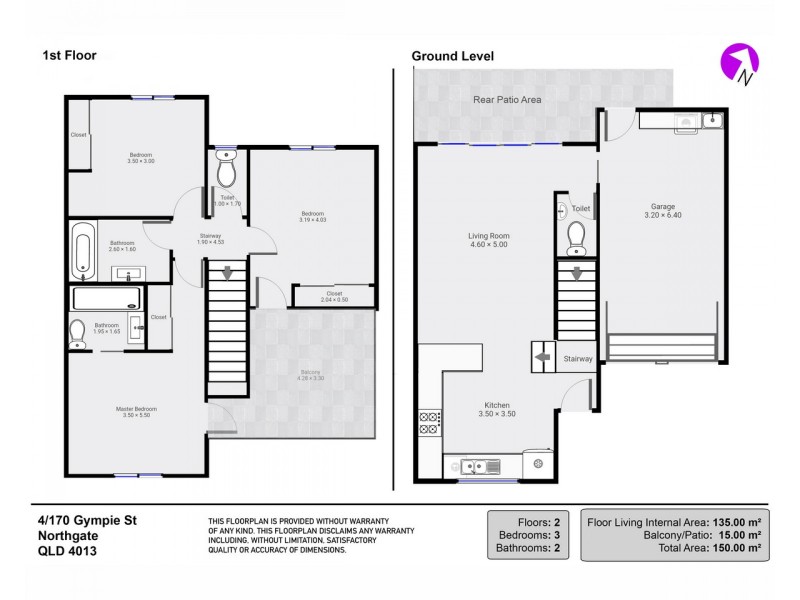 4/170 Gympie Street, Northgate QLD 4013 Floorplan