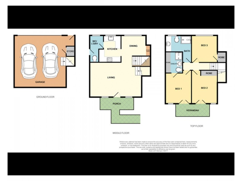 1/26 Rosetta Street, Fortitude Valley QLD 4006 Floorplan