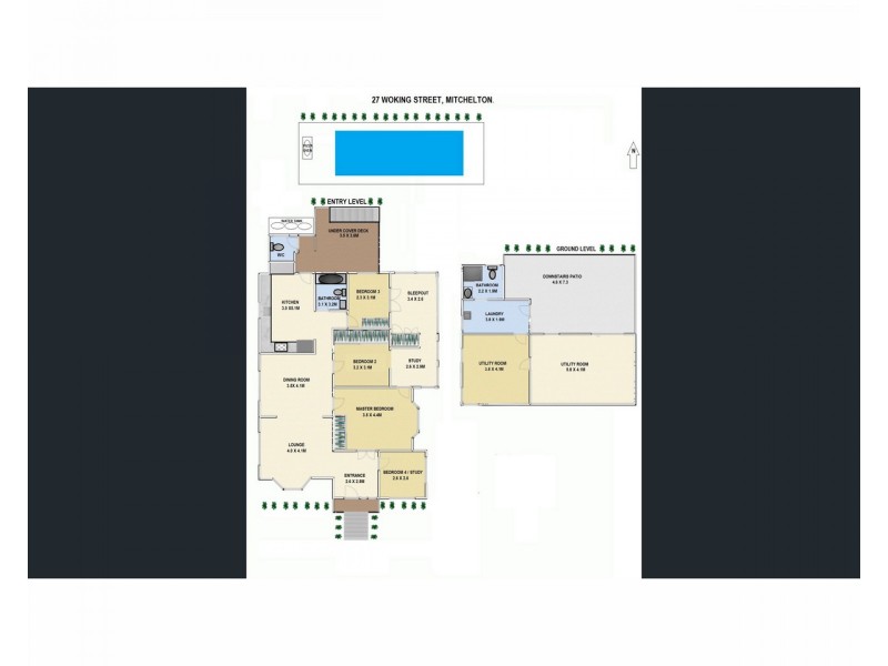 27 Woking Street, Mitchelton QLD 4053 Floorplan
