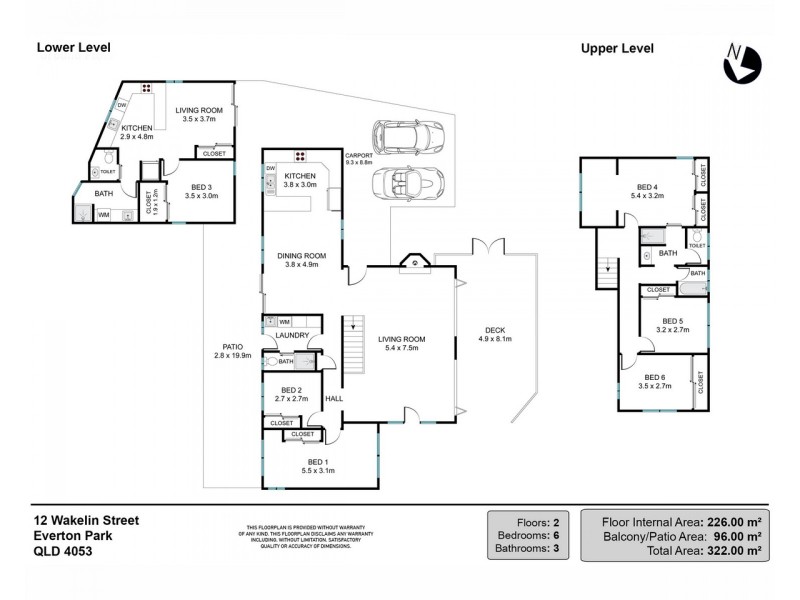12 Wakelin Street, Everton Park QLD 4053 Floorplan