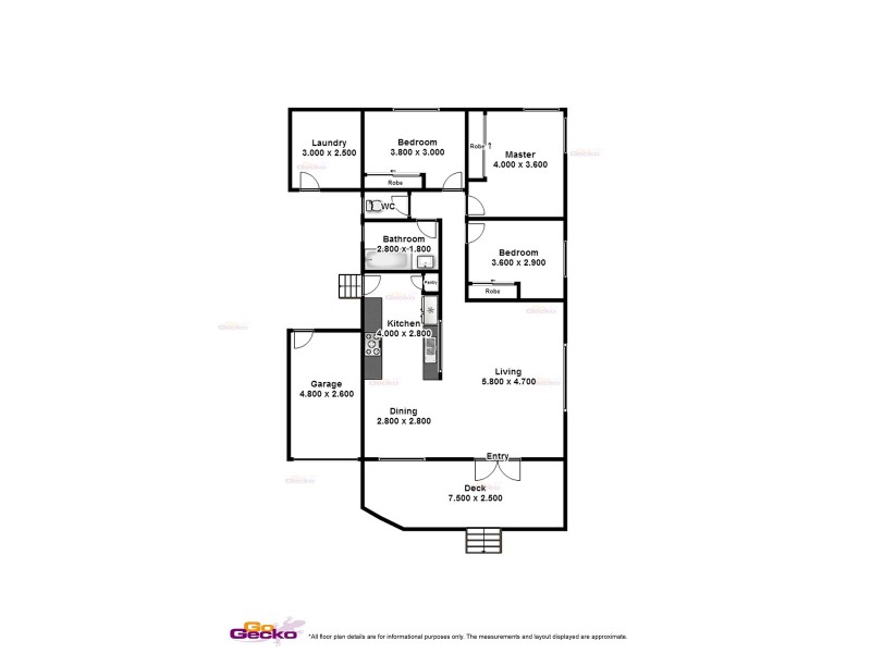 7 Strathdale Street, Aspley QLD 4034 Floorplan