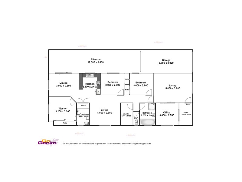 2 Manitoba Place, Wavell Heights QLD 4012 Floorplan