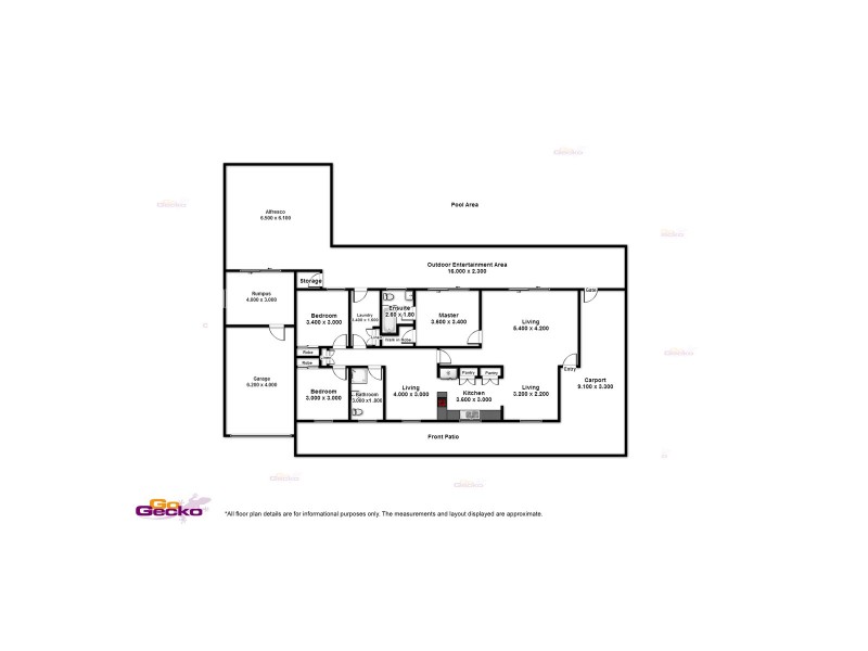 6 Lexia Place, Carseldine QLD 4034 Floorplan