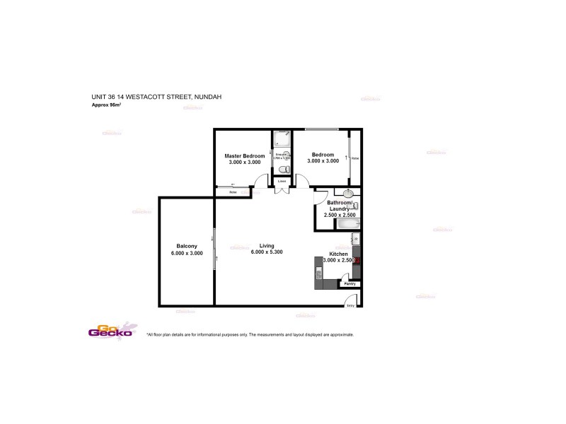 36/16-24 Westacott Street, Nundah QLD 4012 Floorplan